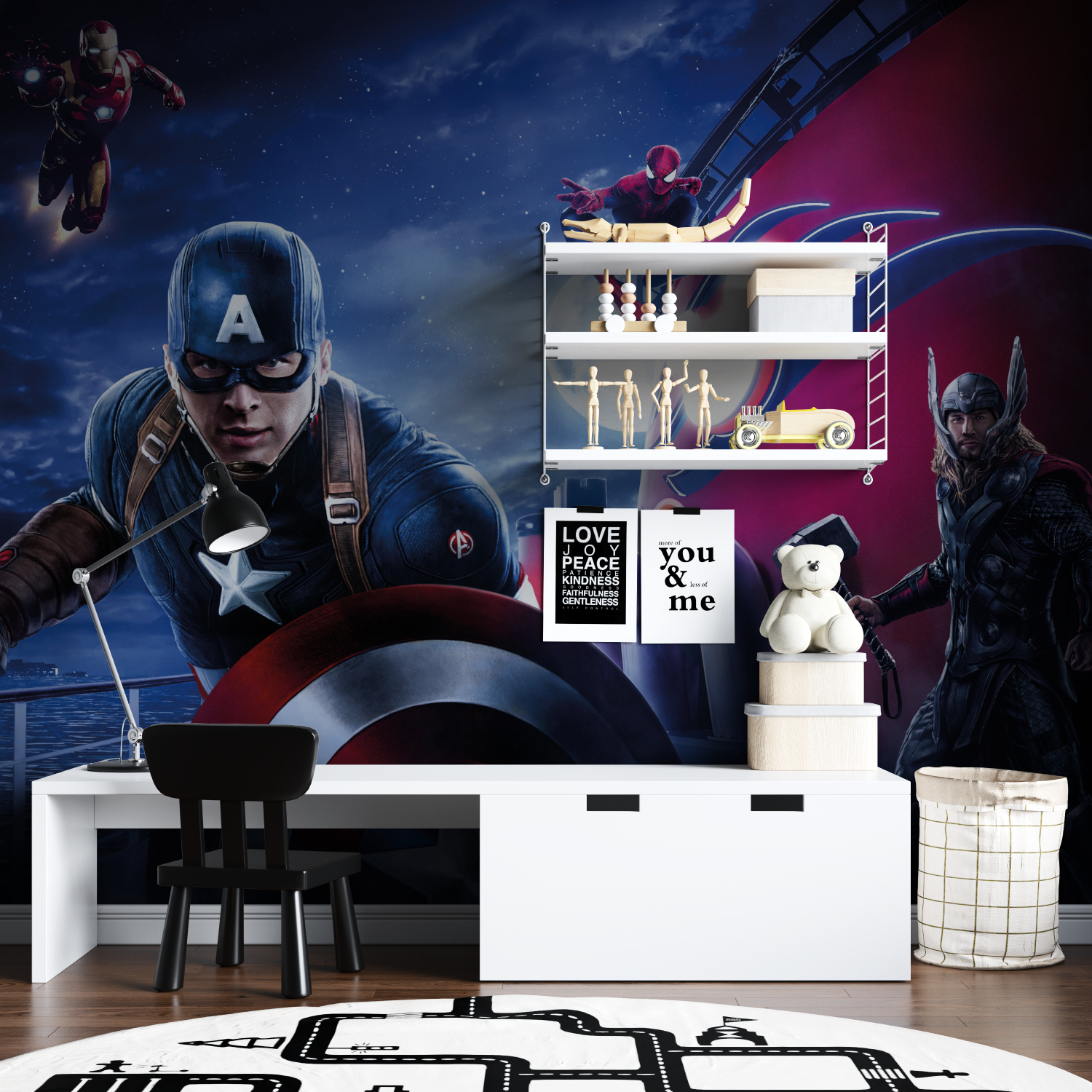 Avengers Mural Wallpaper | Murals Wallpaper