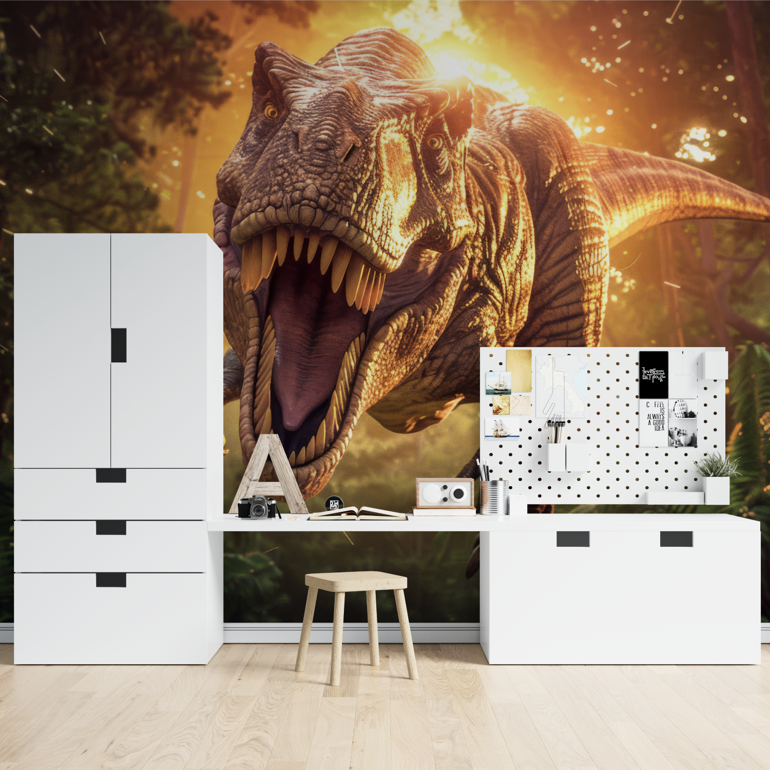 Dinosaur 3D Wallpaper | Murals Wallpaper