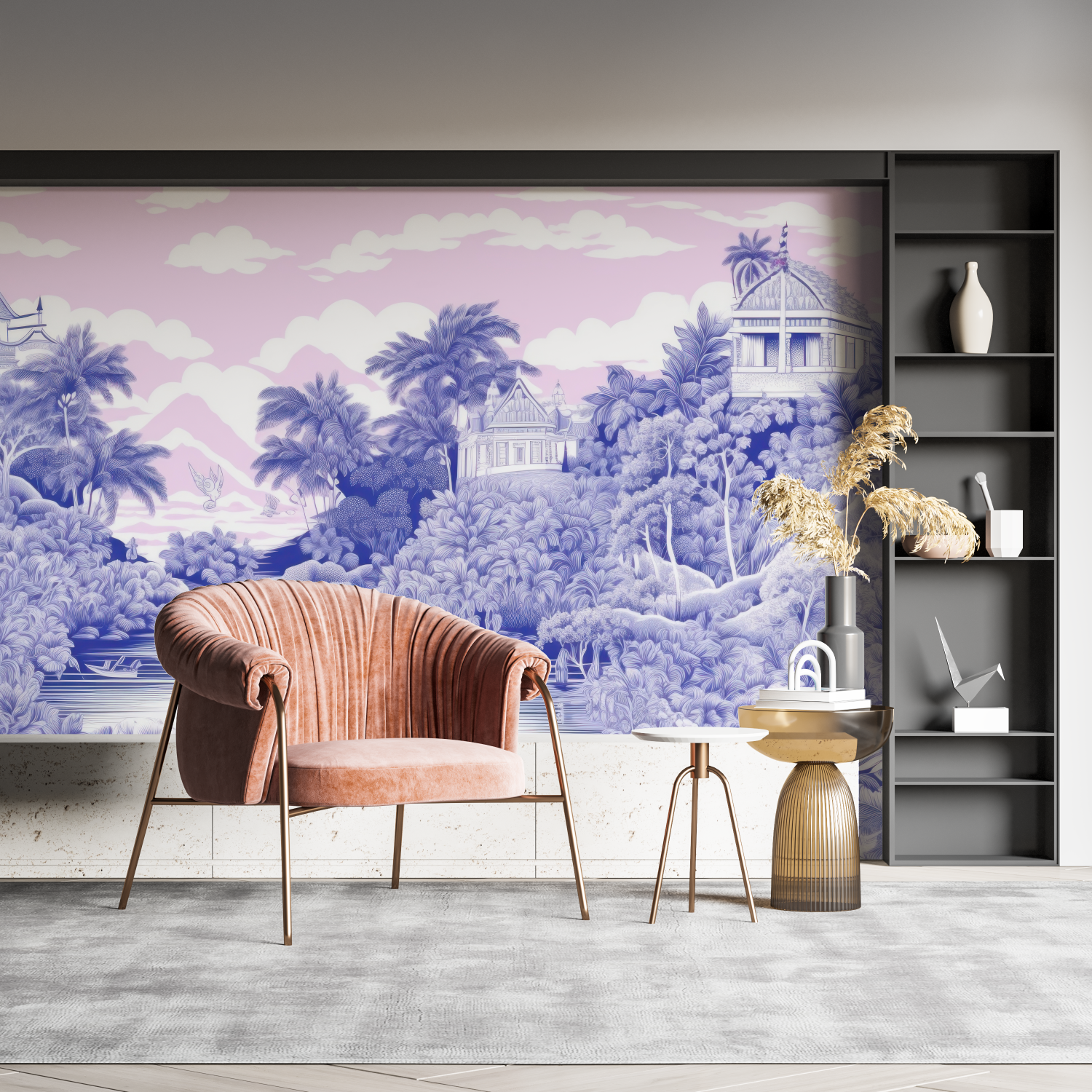 Purple Pink Wallpaper | Murals Wallpaper