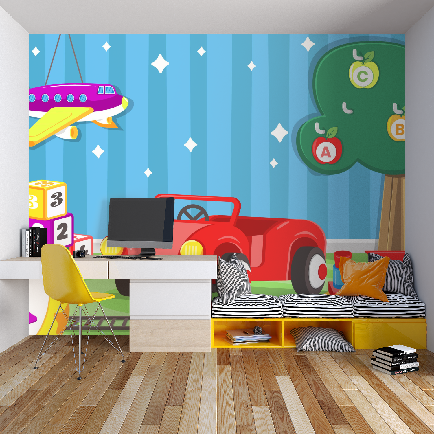 Childrens Car Wallpaper | Murals Wallpaper