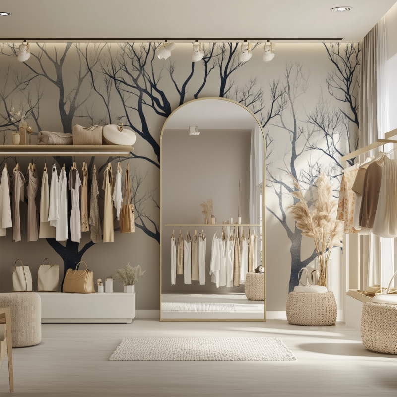 Graphic Tree Wallpaper | Murals Wallpaper