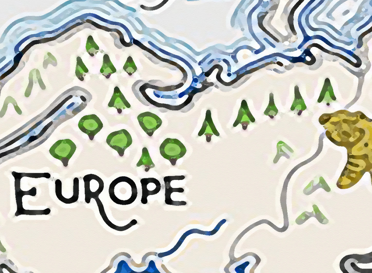 World Map Wallpaper <br/> Pirate Treasure | Murals Wallpaper