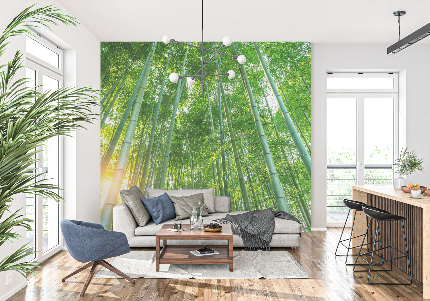 Zen Bamboo Forest Wallpaper | Murals Wallpaper