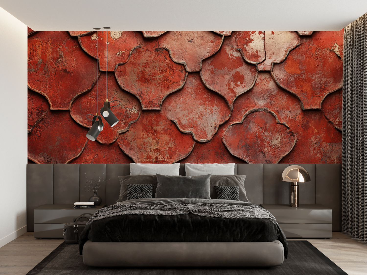 Terracotta Moroccan Style Wallpaper | Murals Wallpaper