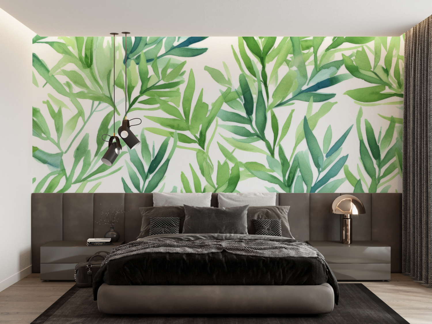 Green Leaf Wallpaper | Murals Wallpaper
