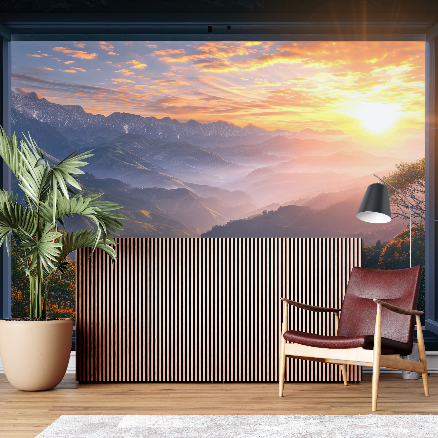 3D Fenster Wandbild Tapete | Wandbilder Tapete