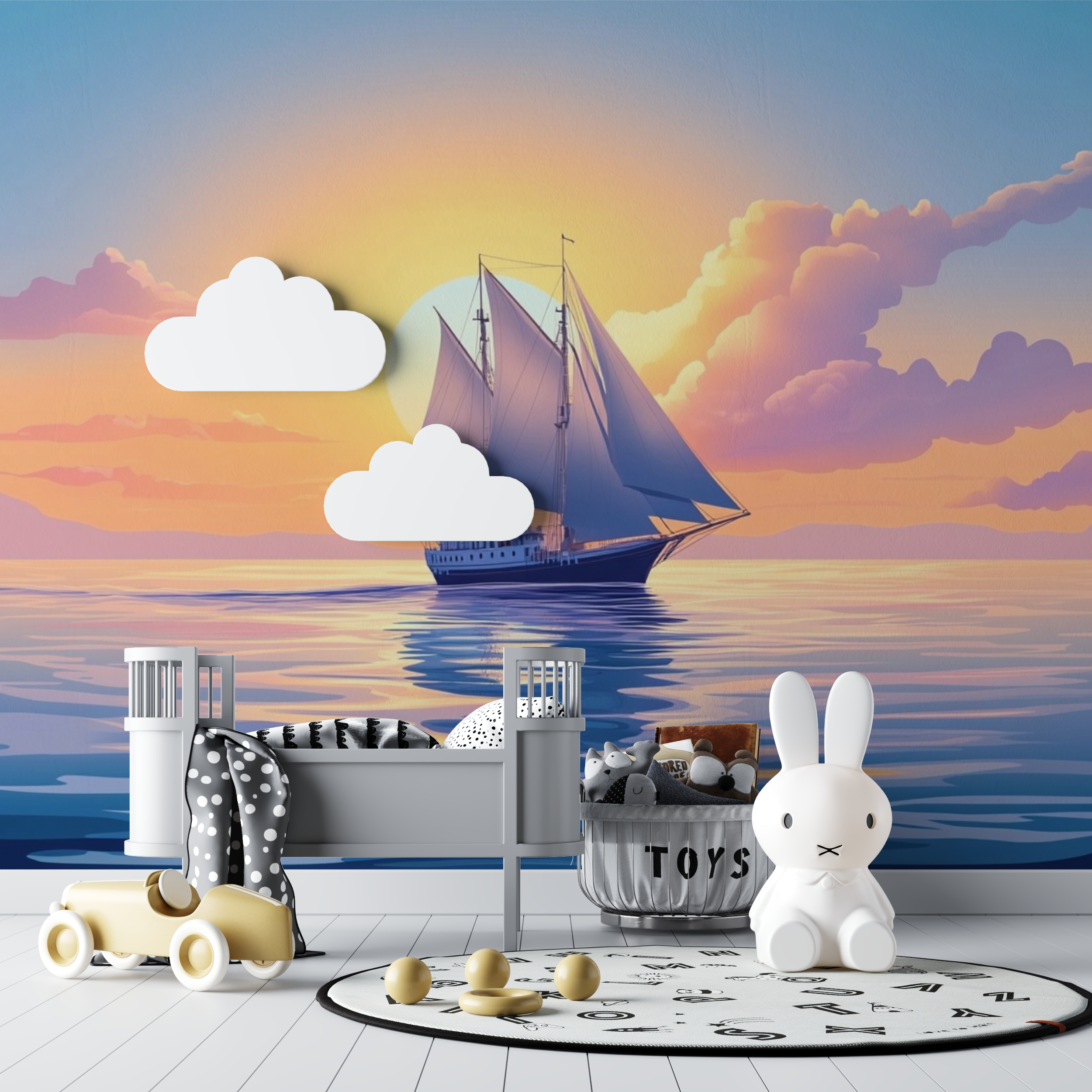 Marine Horizon Dream Wallpaper | Murals Wallpaper