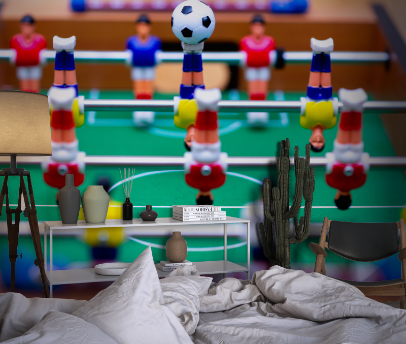 Foosball Wallpaper | Murals Wallpaper