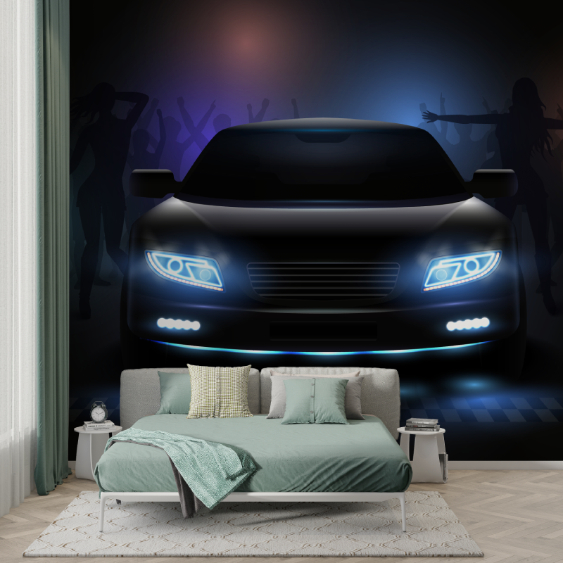 Kinderauto-Tapete | Wandbildtapete