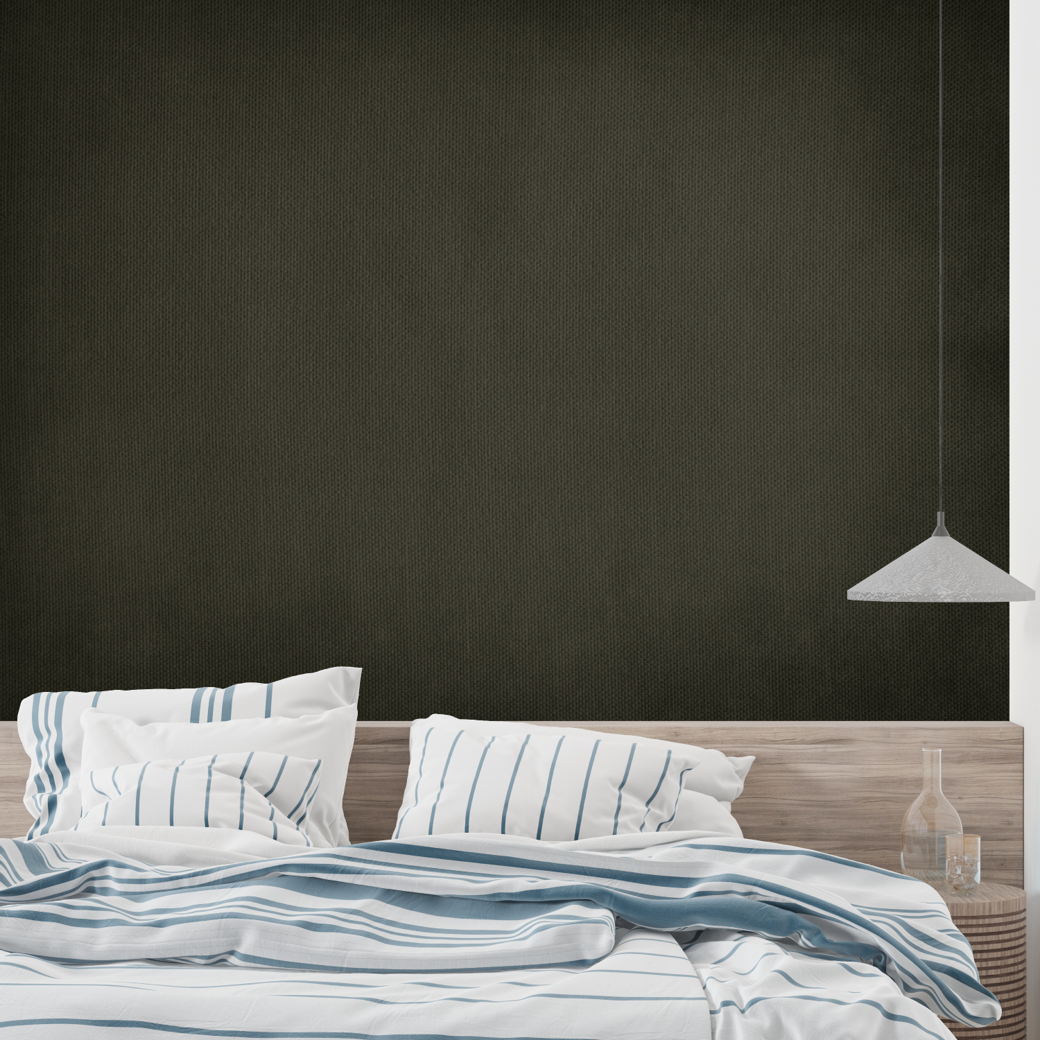 Dark Khaki Wallpaper | Murals Wallpaper
