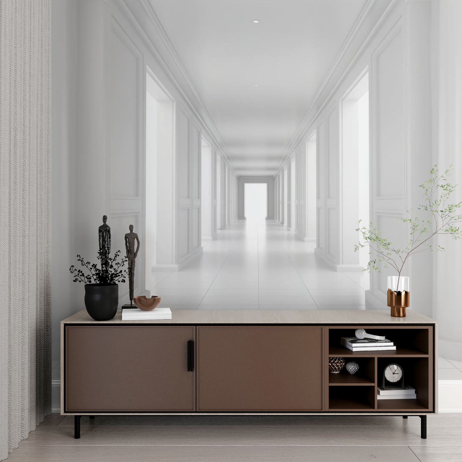 3D Wallpaper Bedroom Trompe L'Oeil | Murals Wallpaper