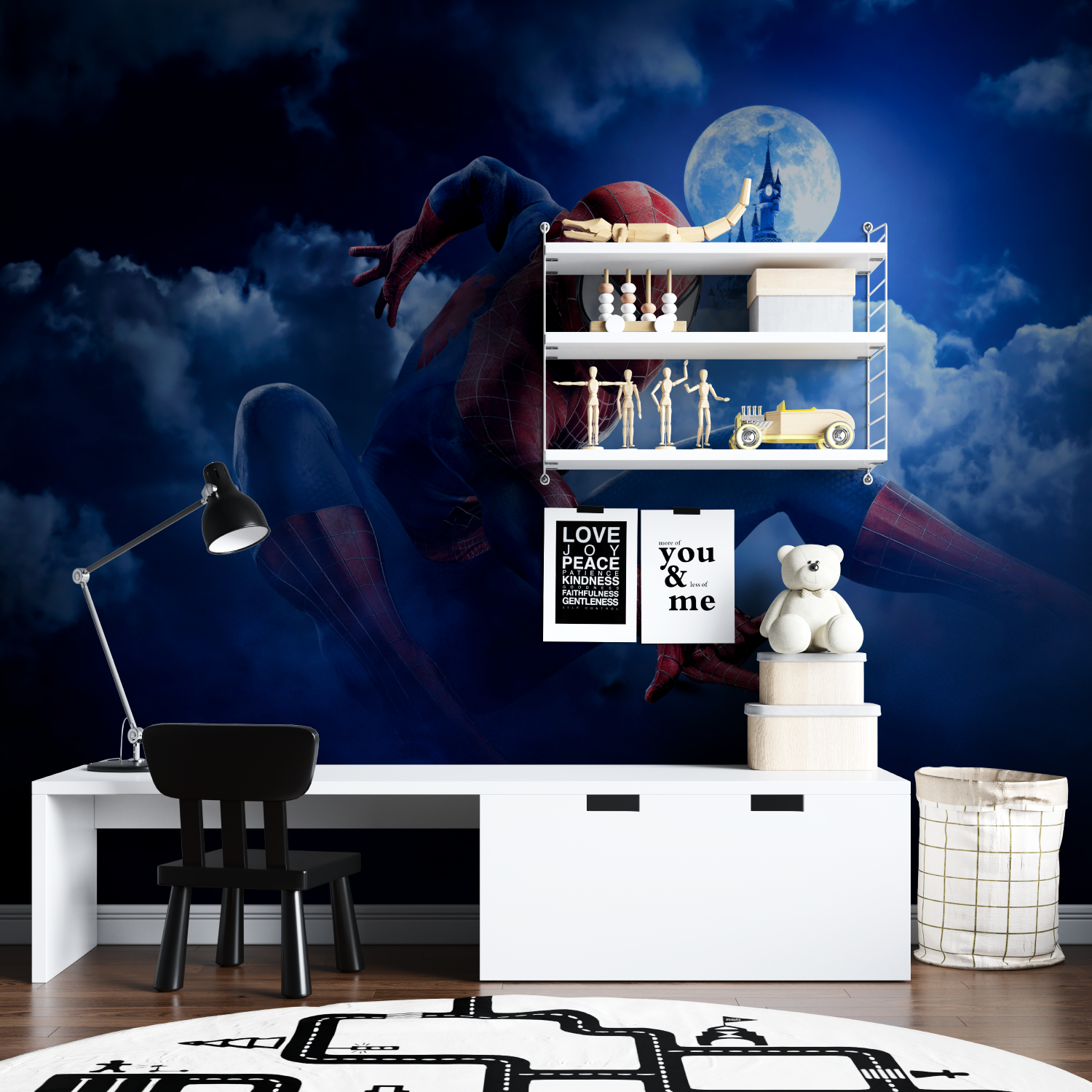 Tapeten Spiderman Disney - Tapisserie Spiderman