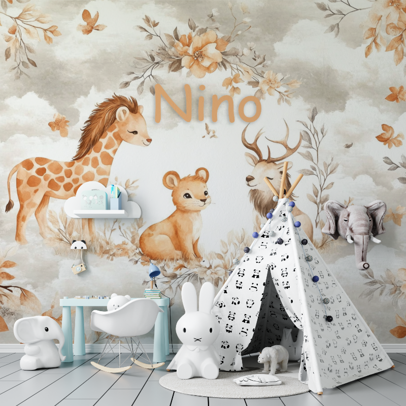 Child's Name Wallpaper | Murals Wallpaper