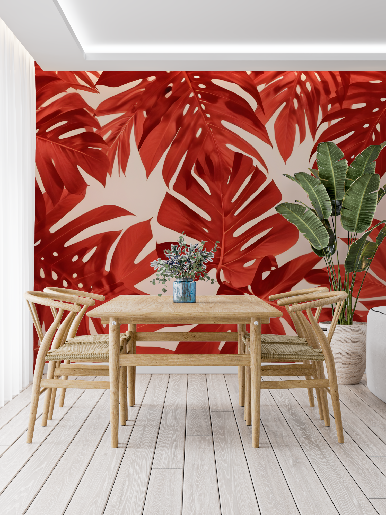Red Wallpaper | Murals Wallpaper
