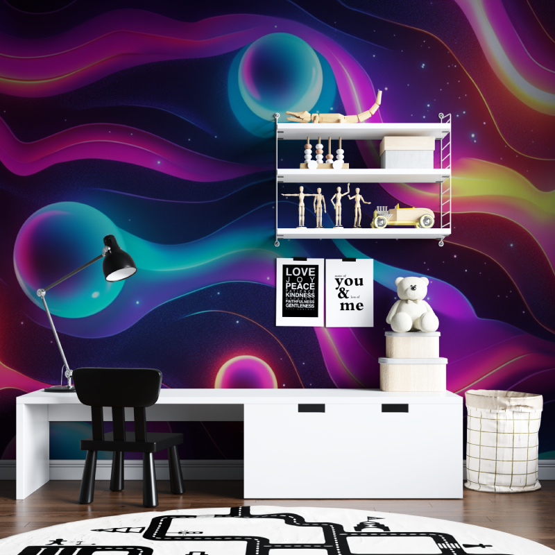 Neon Electric Wallpaper | Murals Wallpaper