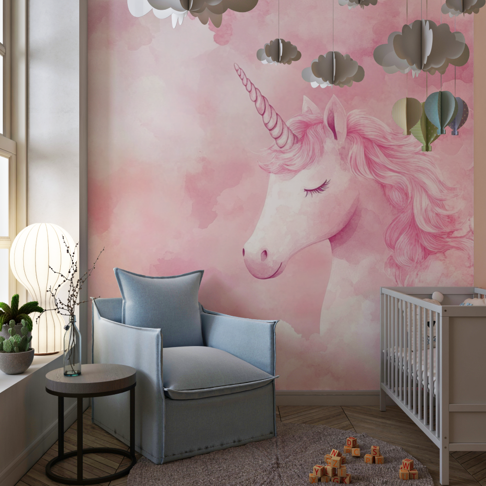 Unicorn Cloud Wallpaper | Murals Wallpaper