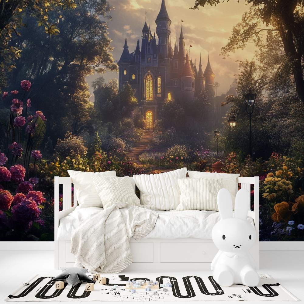 Princess Dream Garden Wallpaper | Murals Wallpaper