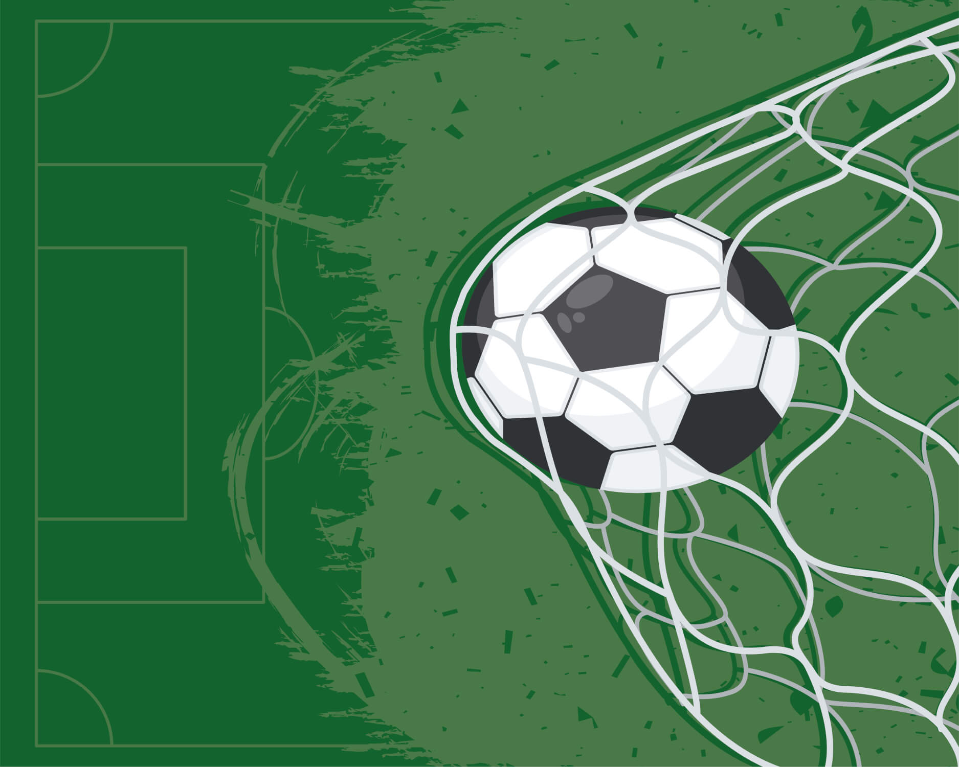 Green Soccer Wallpaper | Murals Wallpaper