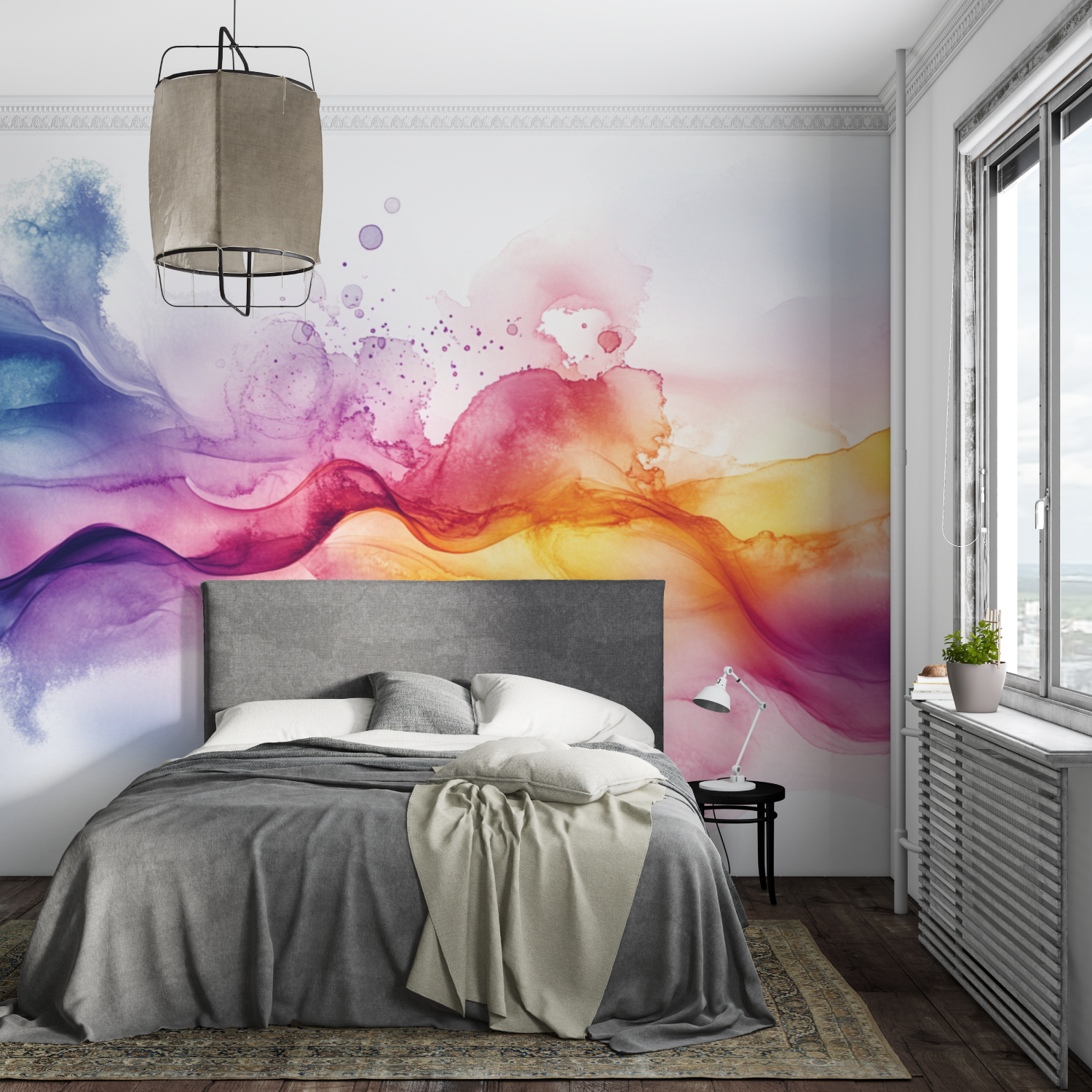 Watercolor Wallpaper Fluidity and Abstraction | Murals Wallpaper