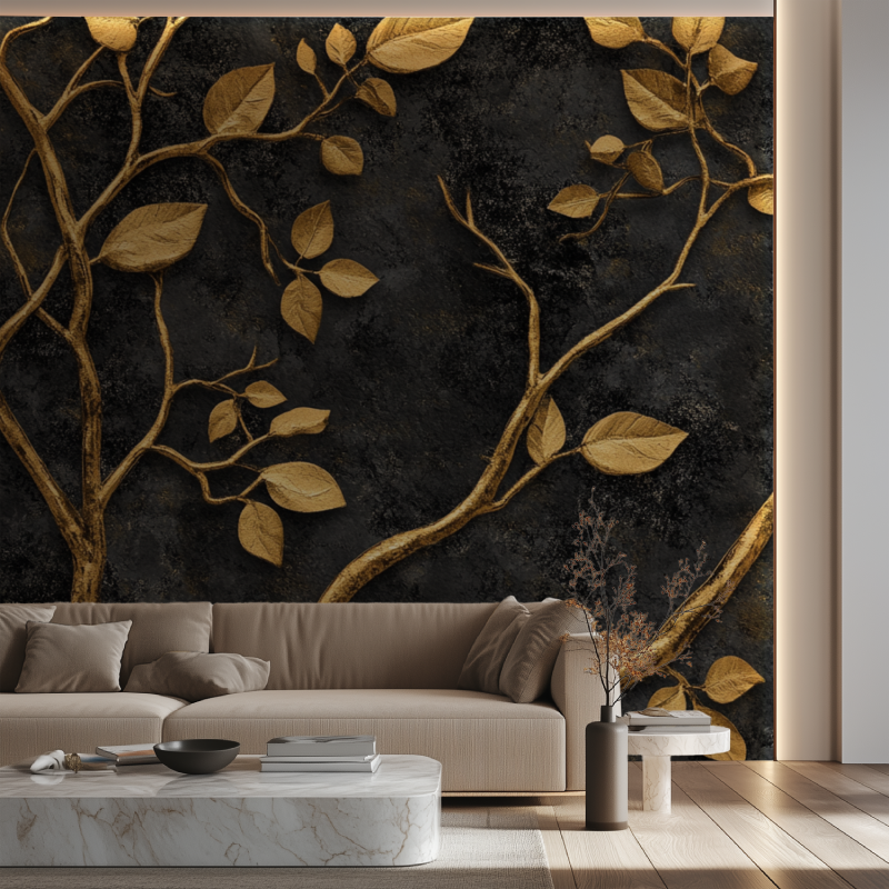 Luxuriöse Baum Tapete | Murals Tapete