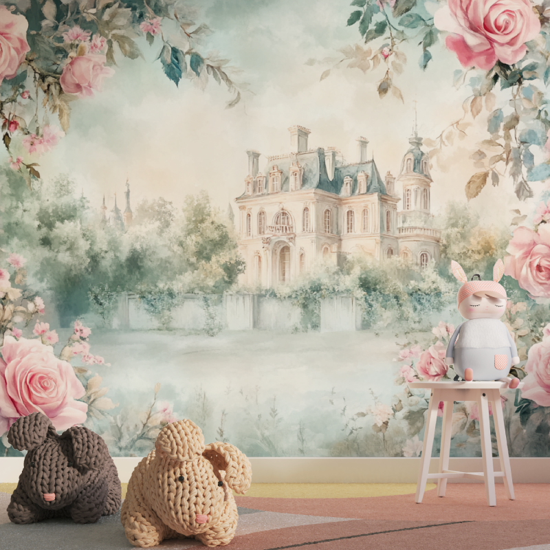 Princess Floral Dream Wallpaper | Murals Wallpaper