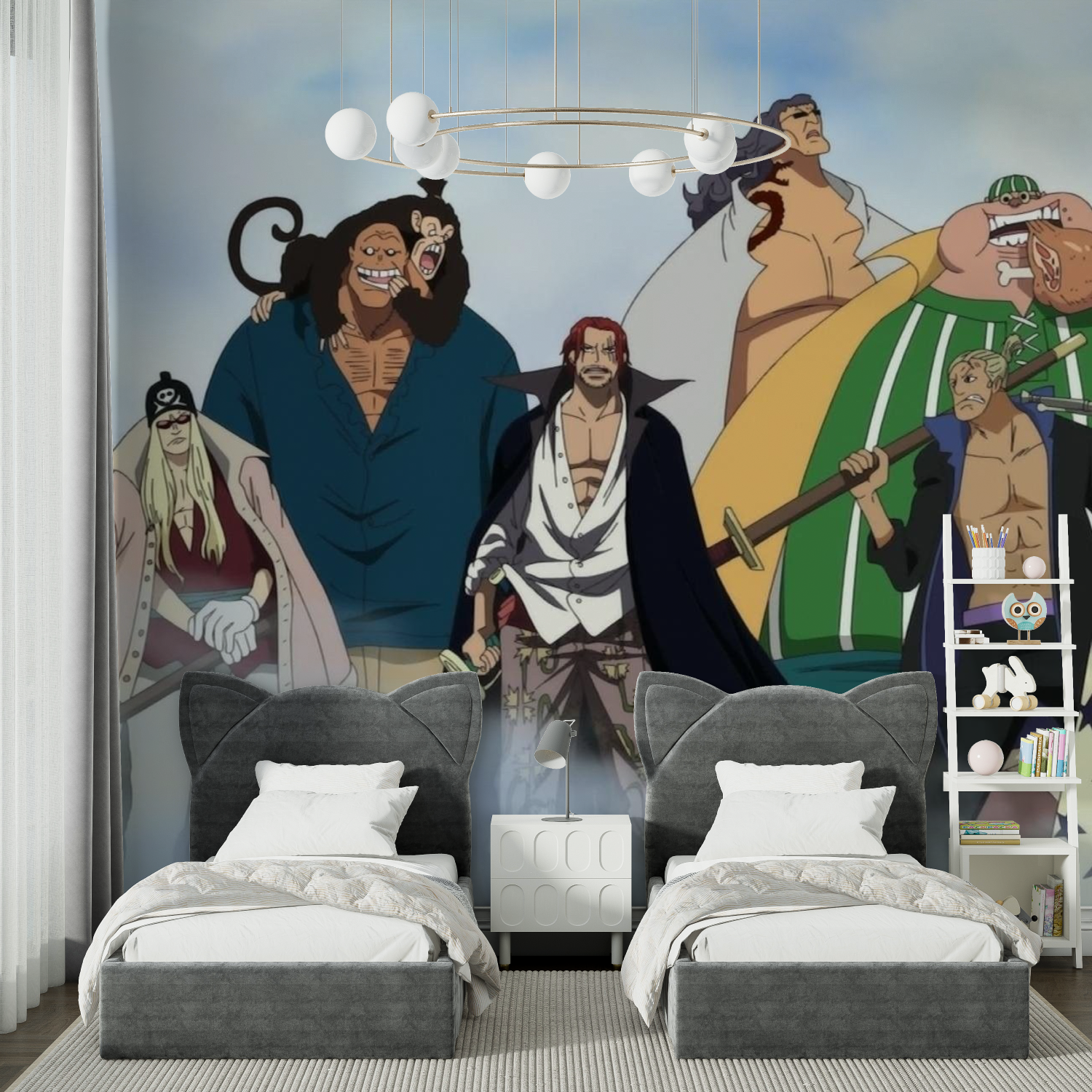 One Piece Shanks Crew Wallpaper | Murals Wallpaper