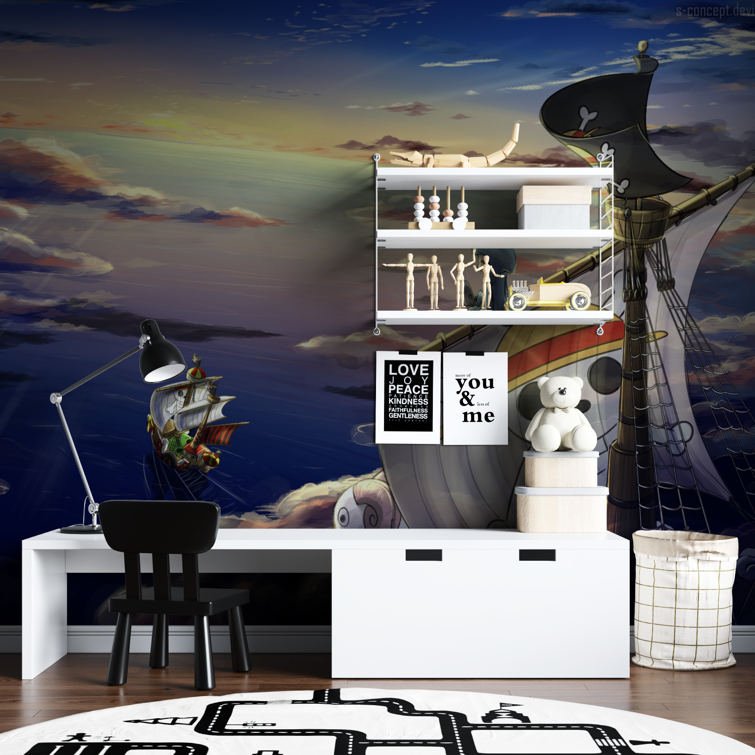 One Piece Sunny Bridge Wallpaper | Murals Wallpaper