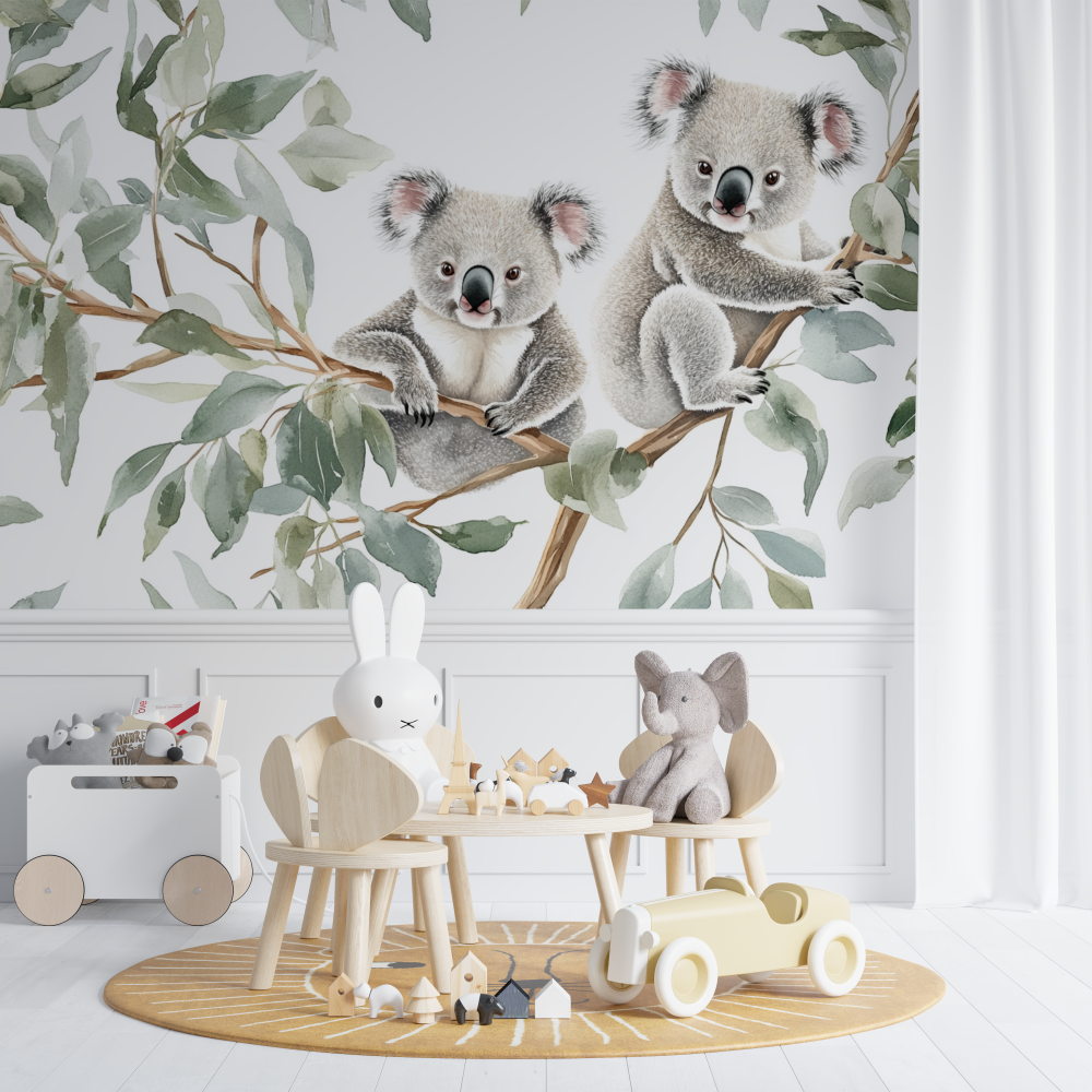 Koala Wallpaper in the Morning Silence | Murals Wallpaper