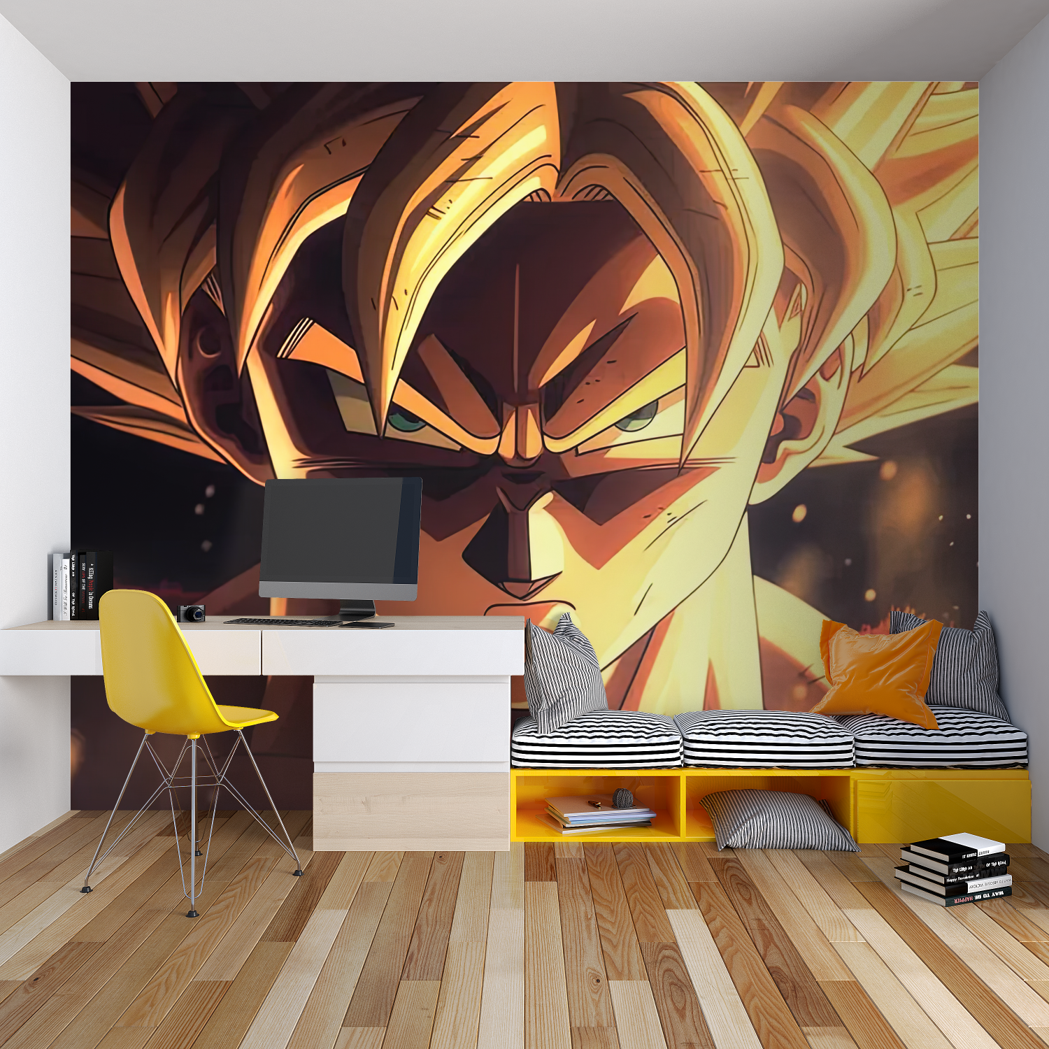 Vegeta Face Wallpaper | Murals Wallpaper