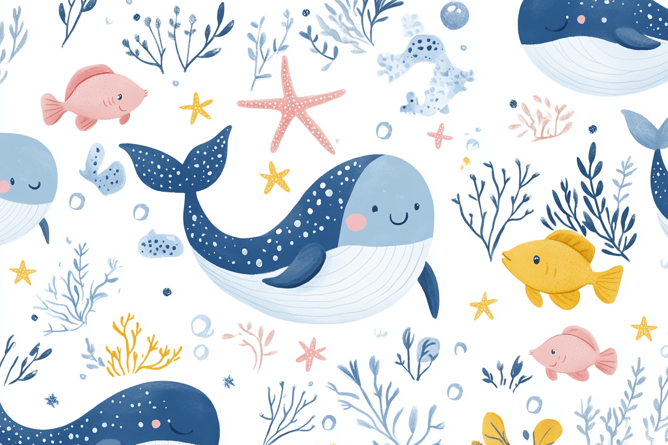 Ocean Baby Wallpaper | Murals Wallpaper