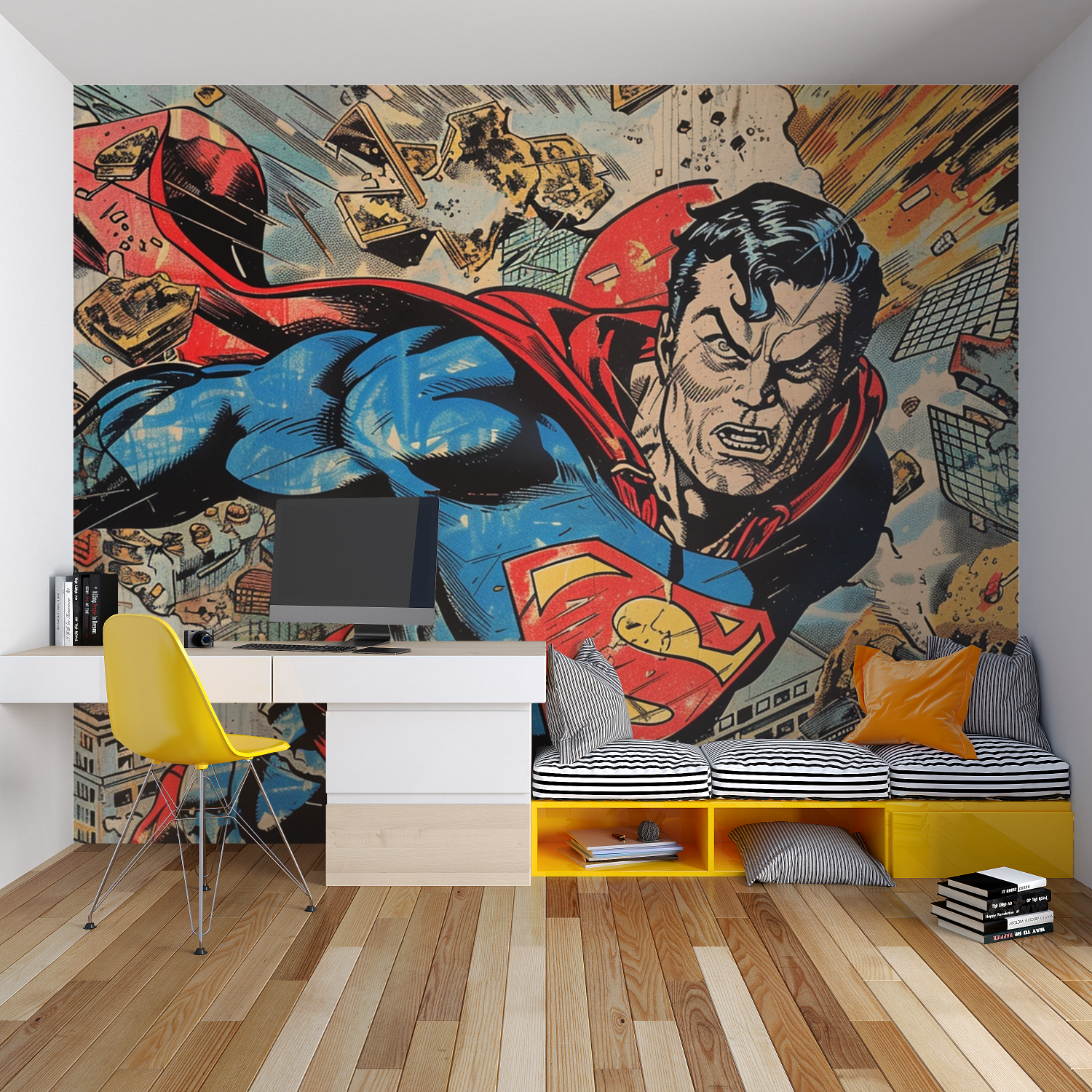 Superman Comic Book Wallpaper | Murals Wallpaper