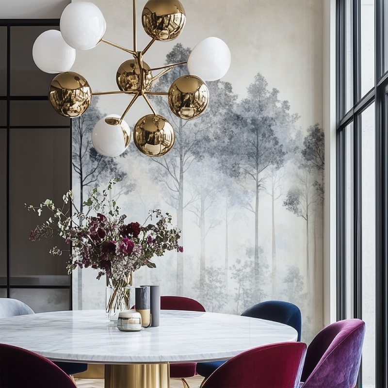 Gray Tree Wallpaper | Murals Wallpaper