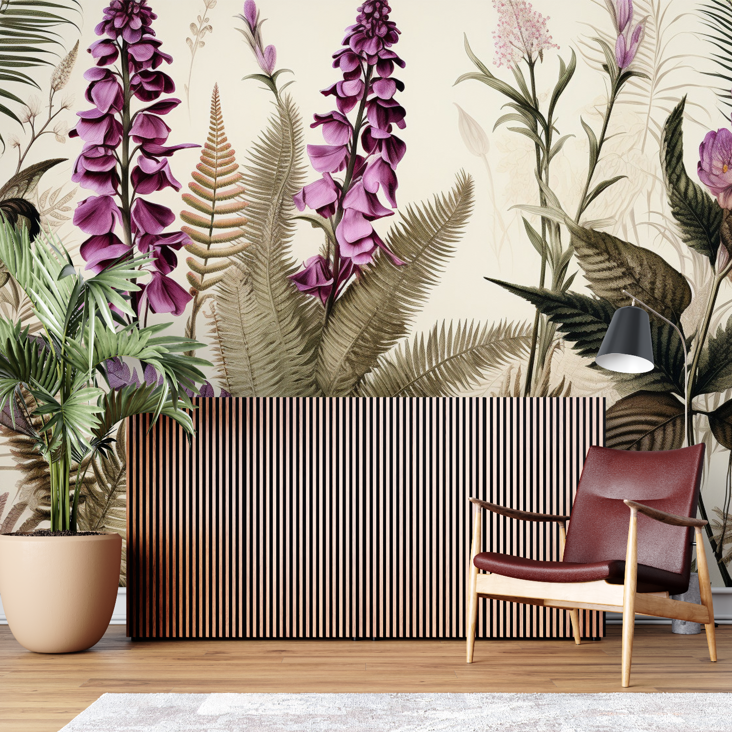 Purple Wallpaper for Adult Bedroom | Murals Wallpaper