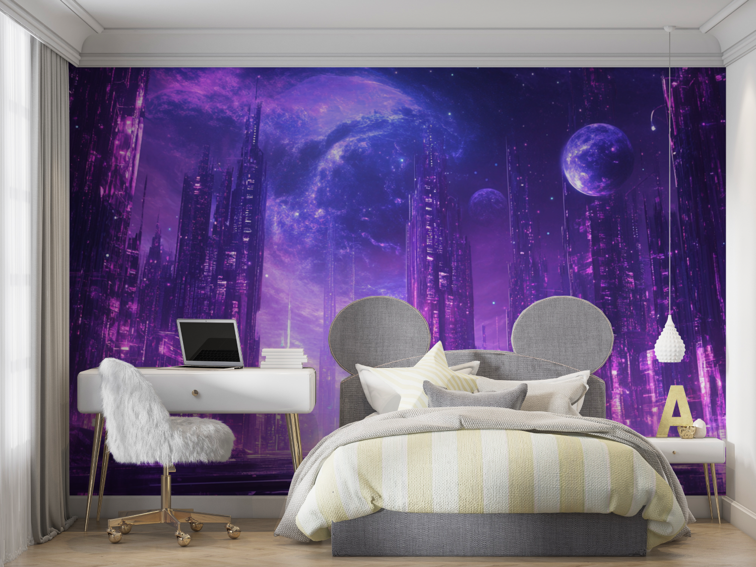 Gamer-Wallpaper Tech Universe | Wandbilder-Wallpaper