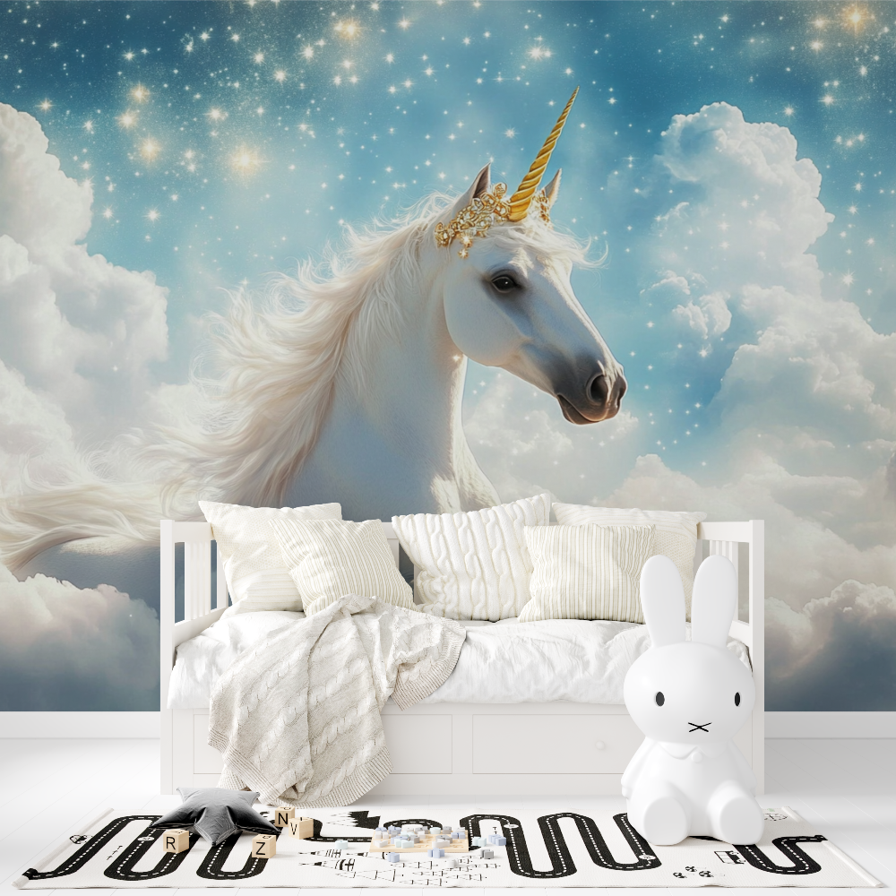 Unicorn Star Princess Wallpaper | Murals Wallpaper