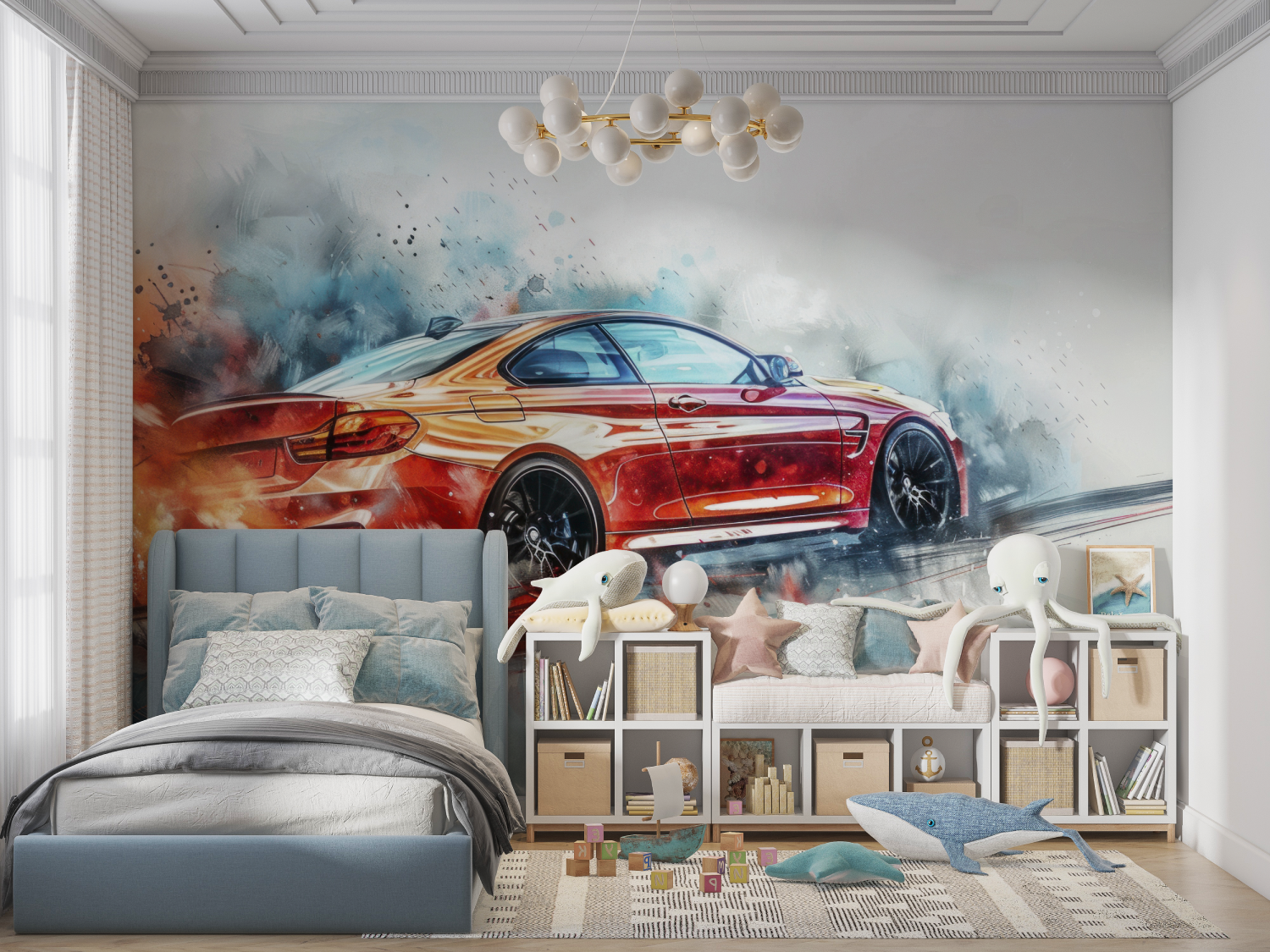 Tapeten BMW – Panorama-Zimmer