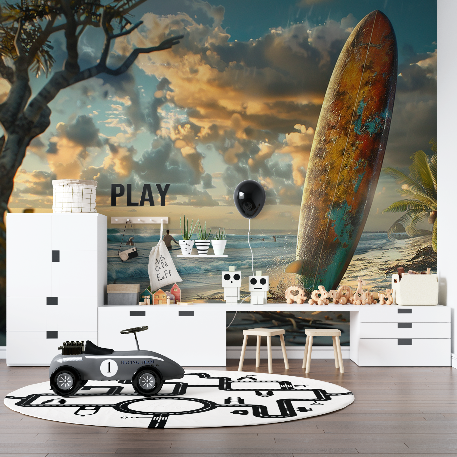 Teen Surf Beach Wallpaper | Murals Wallpaper