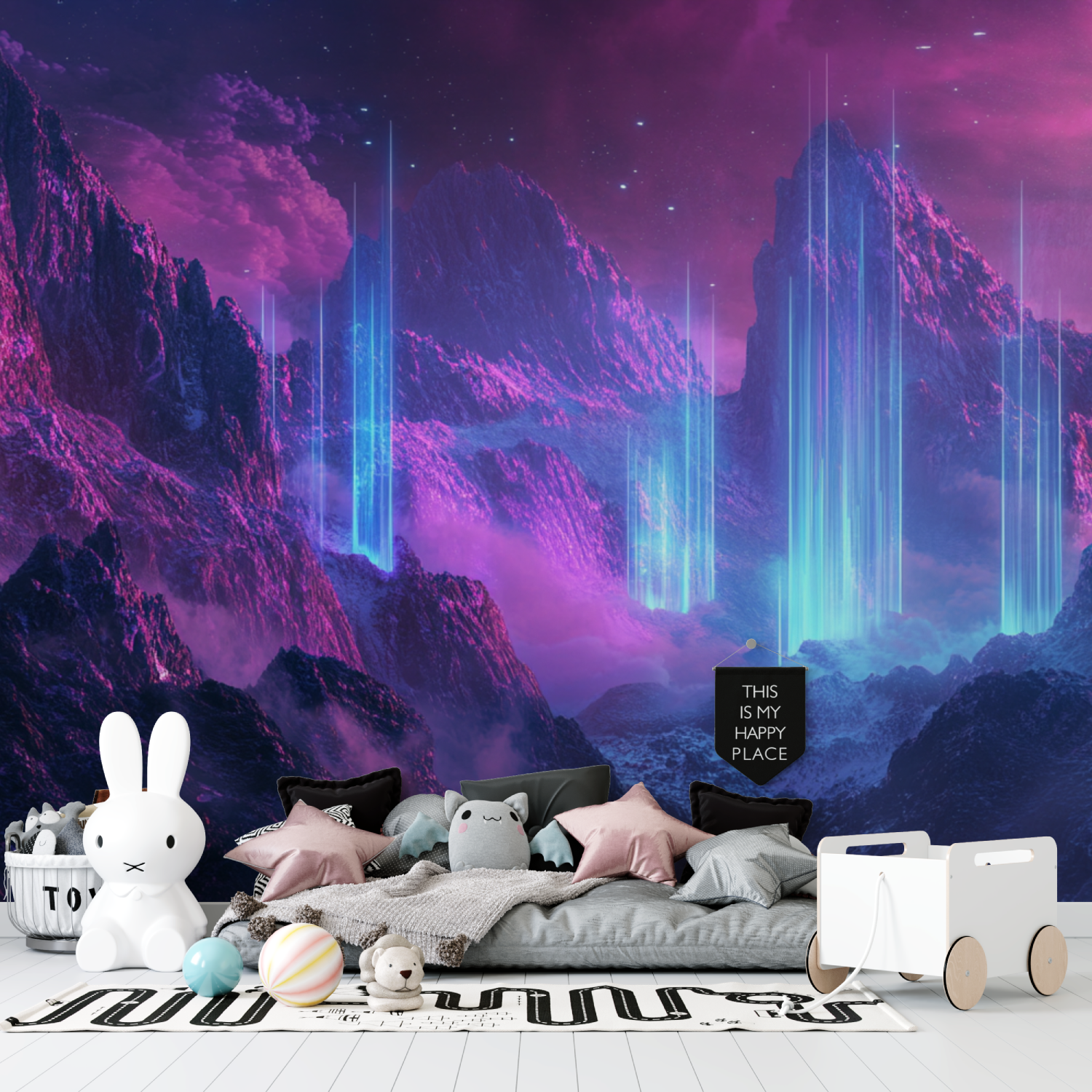 Virtual Landscape Wallpaper | Murals Wallpaper