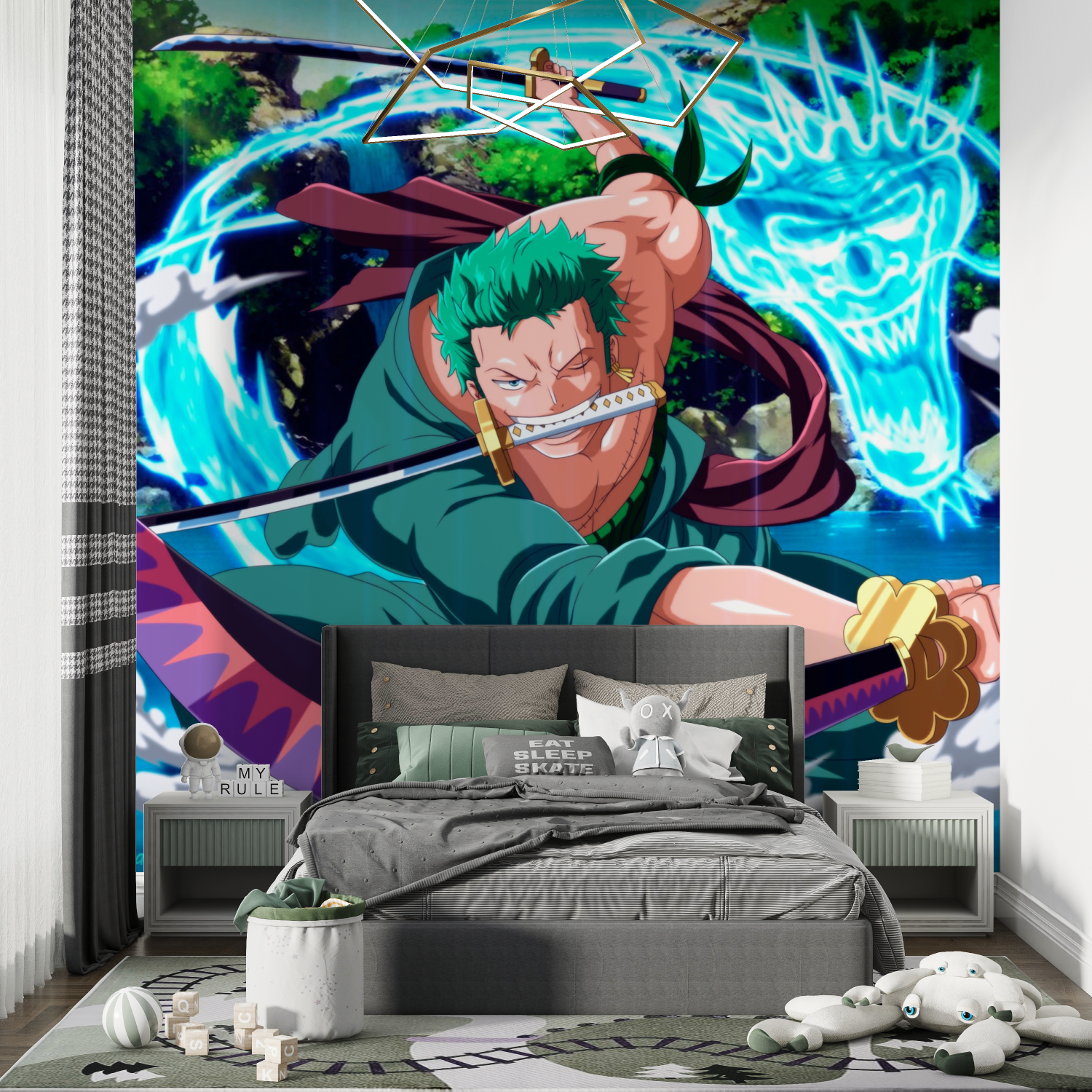 Roronoa Zoro Hintergrundbild | Wandbilder