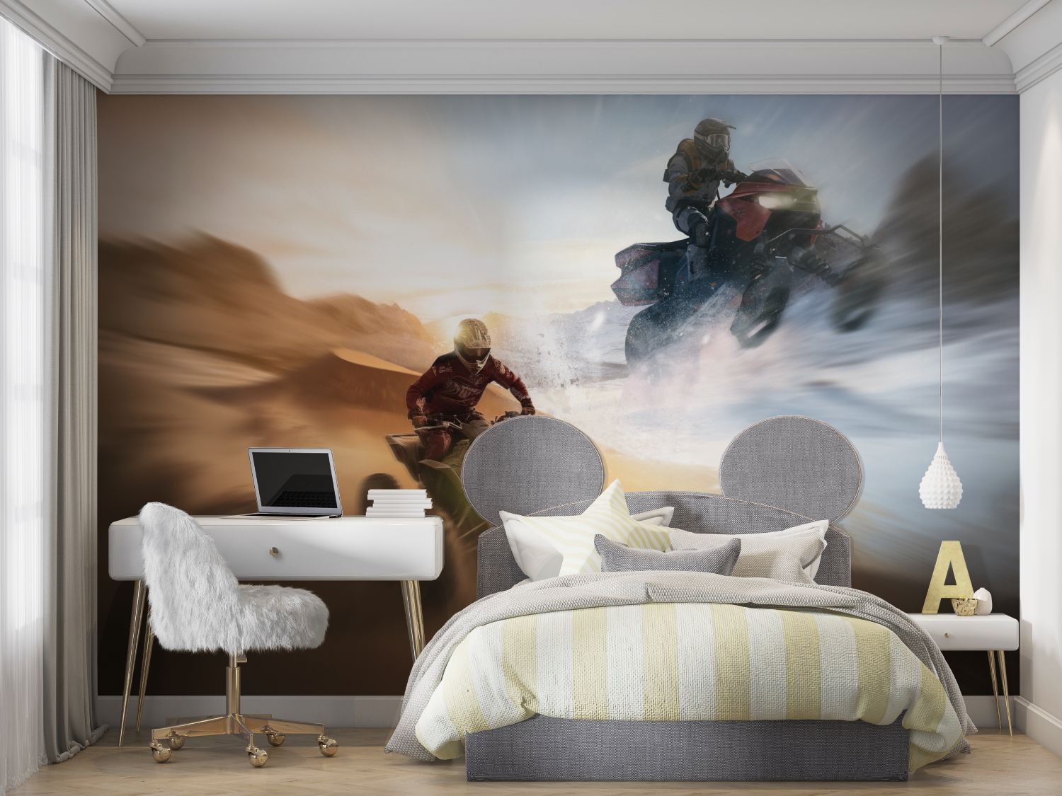 Boy's Quad Bike Wallpaper | Murals Wallpaper