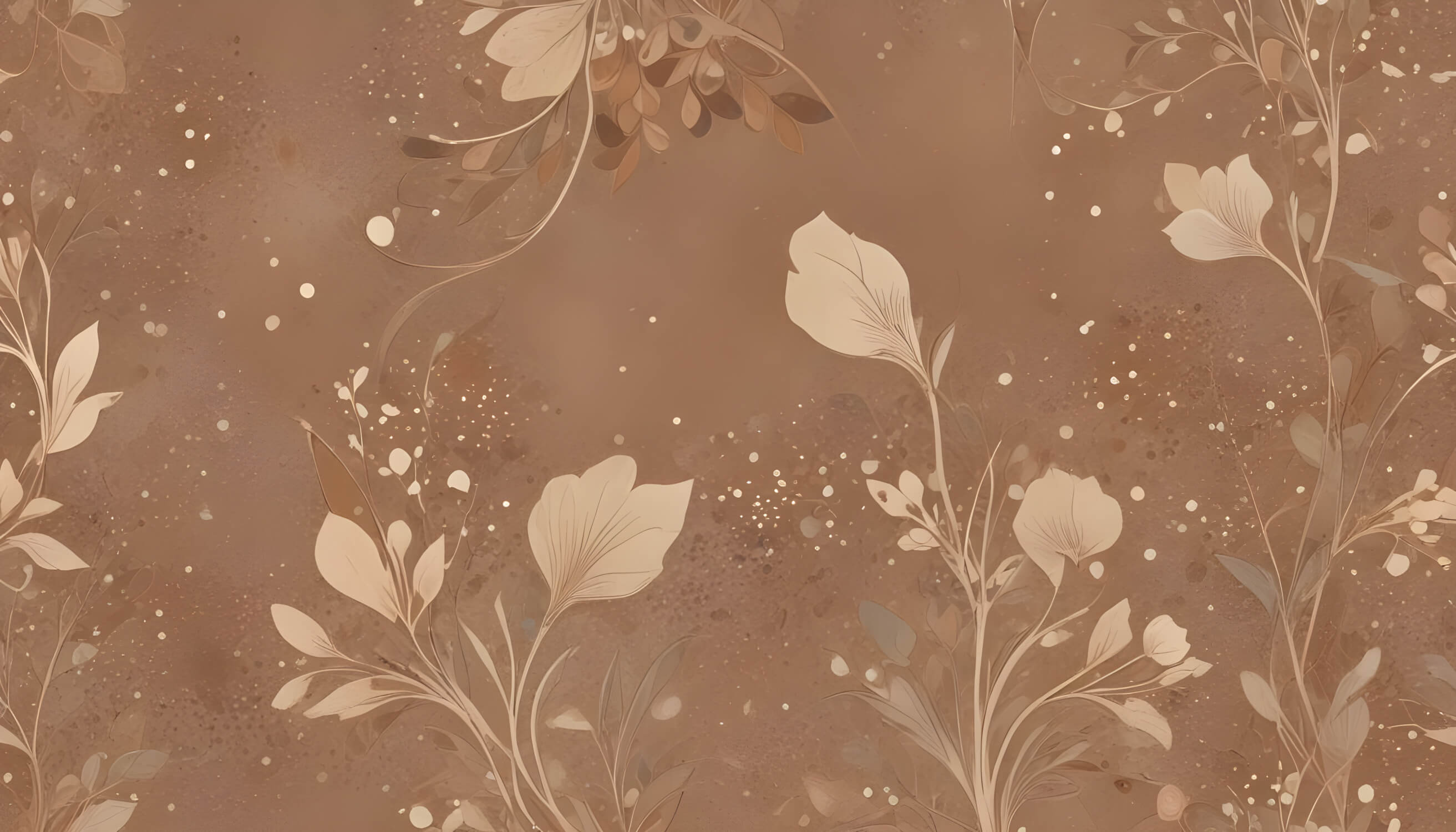 Dark Brown Cocooning Wallpaper | Murals Wallpaper