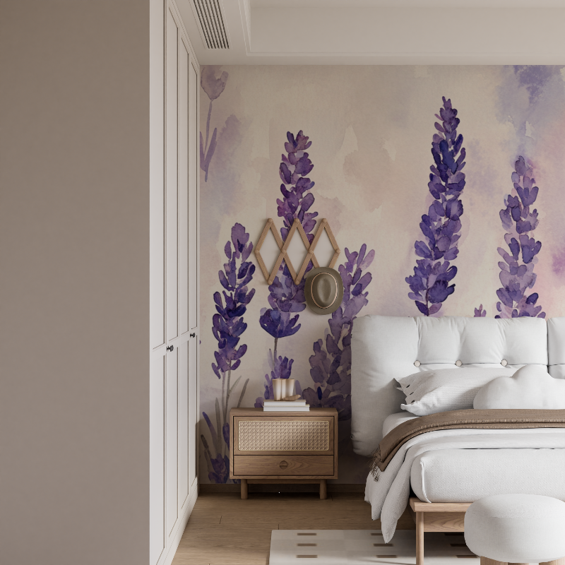 Trendy Lavender Wallpaper | Murals Wallpaper