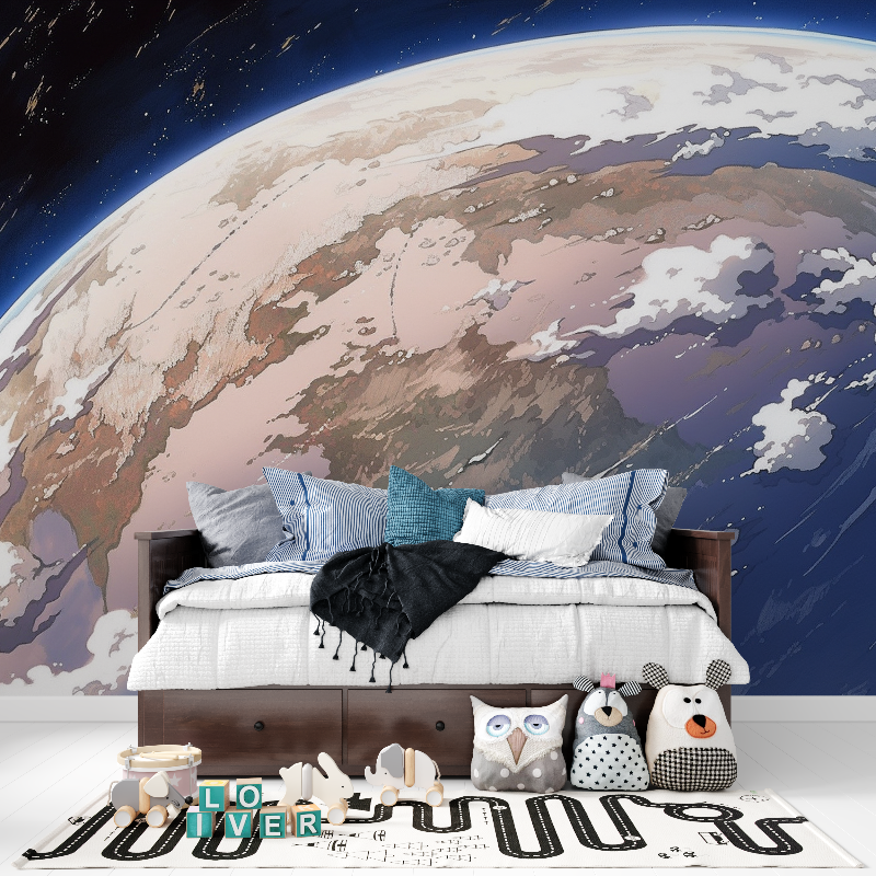 Space Wallpaper for Office | Murals Wallpaper