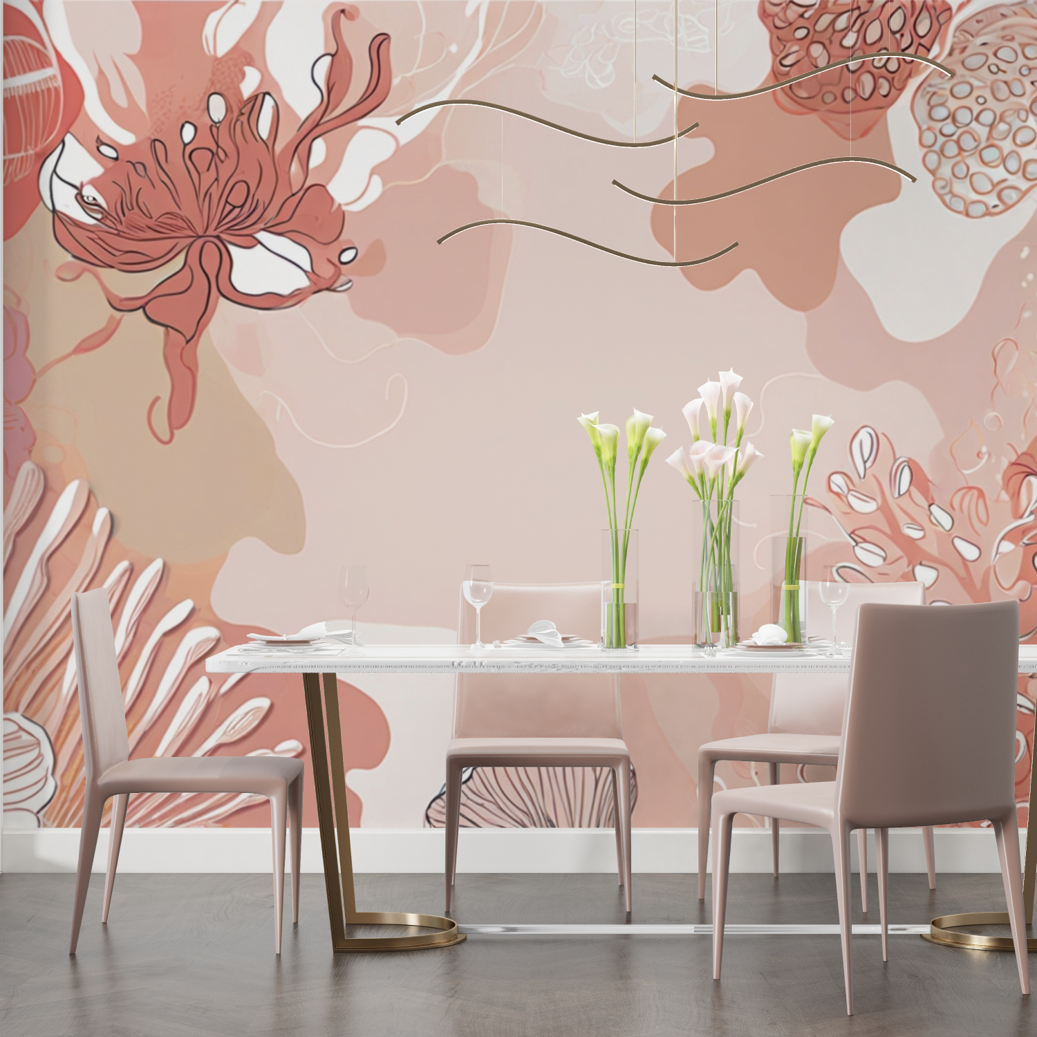 Terracotta Kitchen Wallpaper | Murals Wallpaper