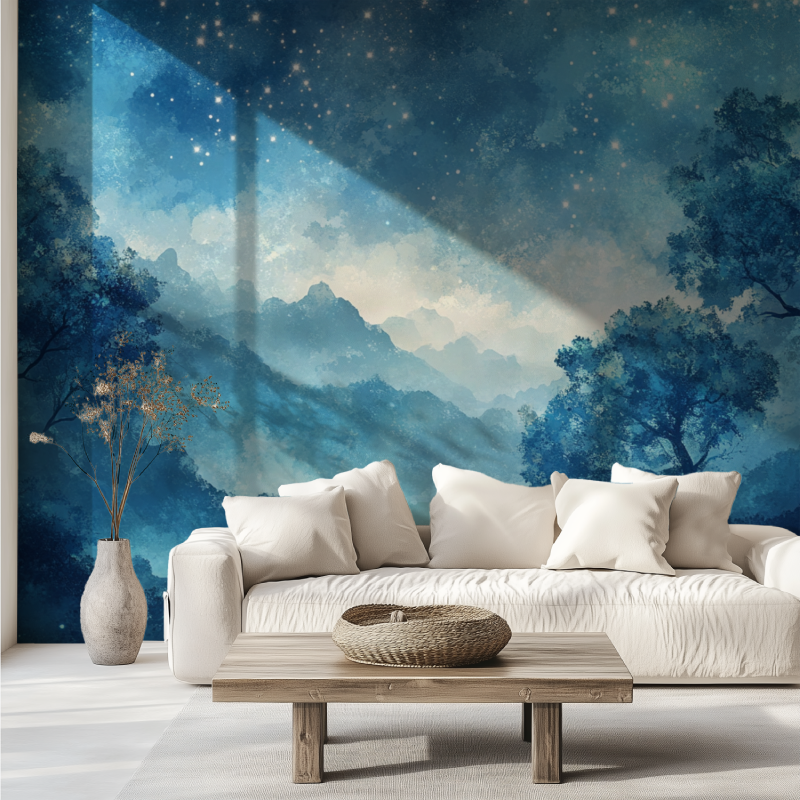 Star Tree Wallpaper | Murals Wallpaper