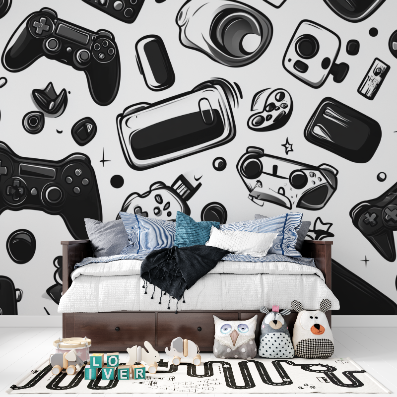 Game Material Sketch Wallpaper | Murals Wallpaper