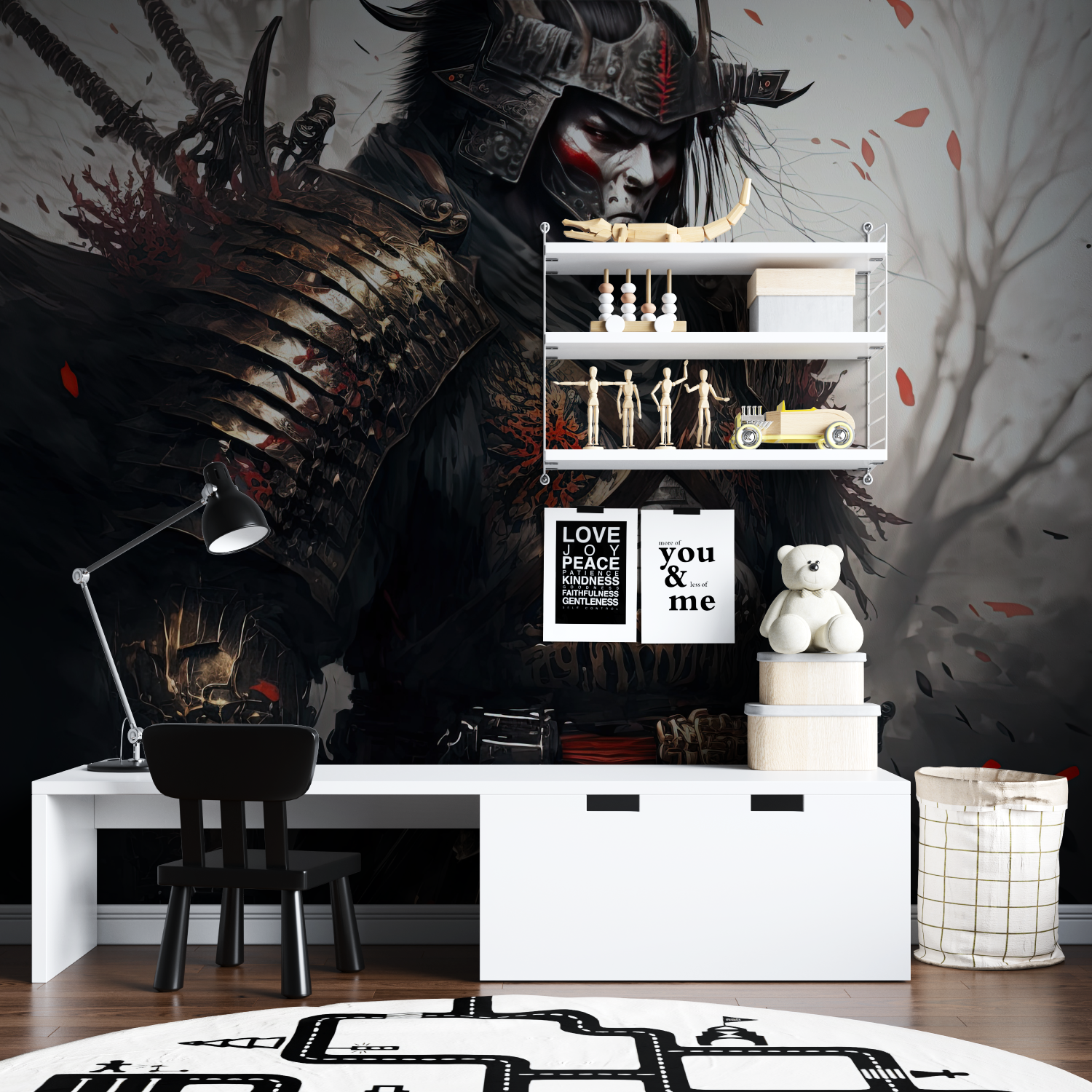 Samurai Chef Wallpaper | Murals Wallpaper