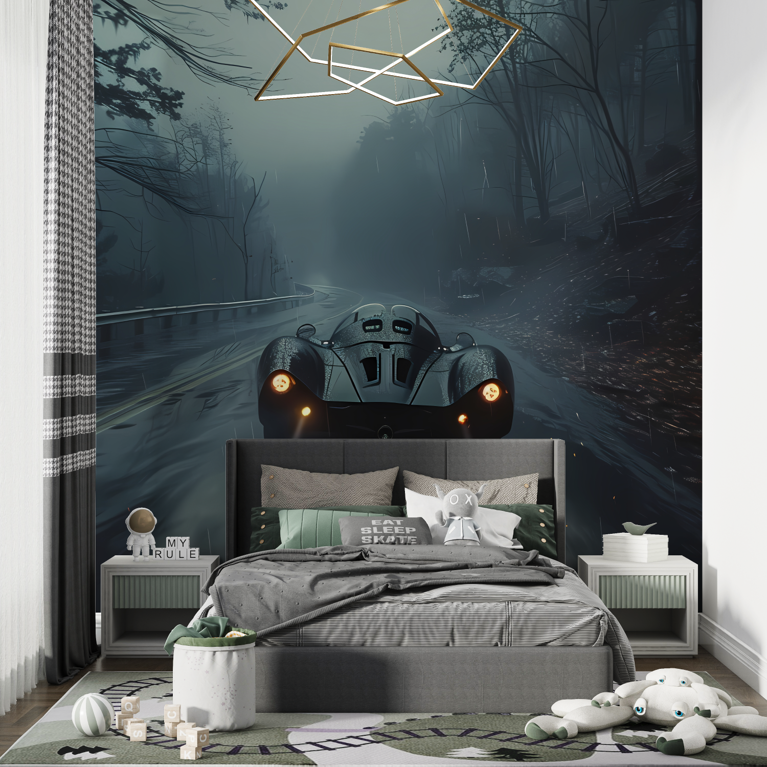 Car Tuning Wallpaper for Adults | Murals Wallpaper