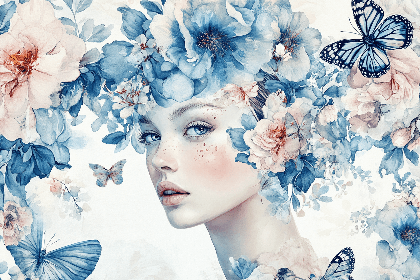 Vibration and Flowers Wallpaper | Murals Wallpaper