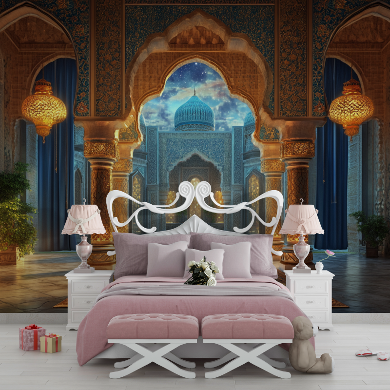 Classic Oriental Palace Wallpaper | Murals Wallpaper